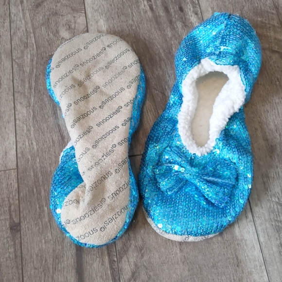 Blue Sequin Slipper - Picture 3 of 3